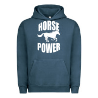 Pigment Midnight Navy Horse Power Urban Hoodie - Bettercallsaul