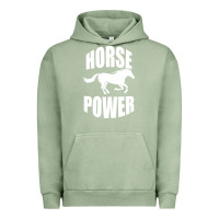 Pigment Oil Green Horse Power Urban Hoodie - Bettercallsaul