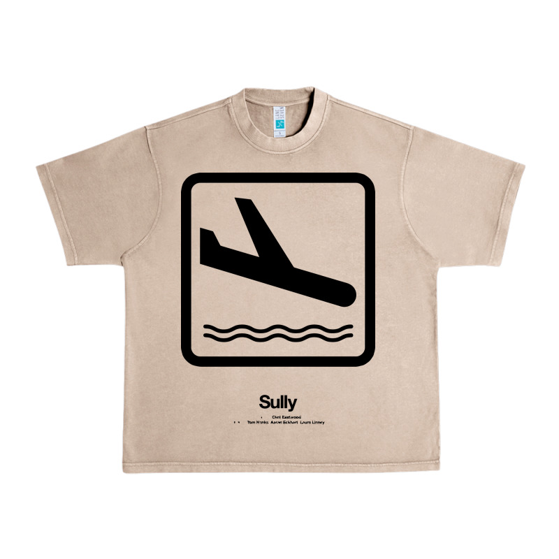 Sully Movie Silhouette Urban Heavy Tee by DesigneFamous | Teevron