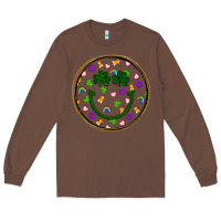 Chestnut st patrick s day smiley face Long Sleeve Tee - Artiststas