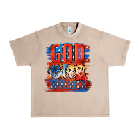 French Oak God Bless America Urban Heavy Tee - Jasminsmagicworld