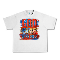 Lunar Rock God Bless America Urban Heavy Tee - Jasminsmagicworld