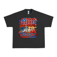 Pigment Black God Bless America Urban Heavy Tee - Jasminsmagicworld
