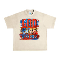 Sandshell God Bless America Urban Heavy Tee - Jasminsmagicworld