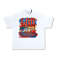 White God Bless America Urban Heavy Tee - Jasminsmagicworld
