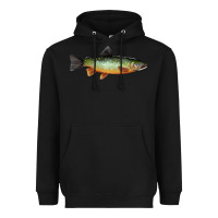 Black Greenback Cutthroat Trout Fish Heavyweight Hoodie - RanaPortraitStore