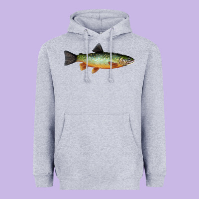 Greenback Cutthroat Trout Fish Heavyweight Hoodie Designed By Ranaportraitstore