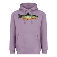 Lavender Greenback Cutthroat Trout Fish Heavyweight Hoodie - RanaPortraitStore