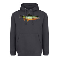 Smoke Greenback Cutthroat Trout Fish Heavyweight Hoodie - RanaPortraitStore