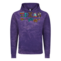 Cloud Purple texas girl serape turquoise leopard cowhide arrow Vintage Hoodie - Artiststas
