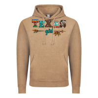 Vintage Coffee texas girl serape turquoise leopard cowhide arrow Vintage Hoodie - Artiststas