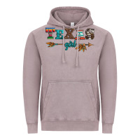 Vintage Zinc texas girl serape turquoise leopard cowhide arrow Vintage Hoodie - Artiststas