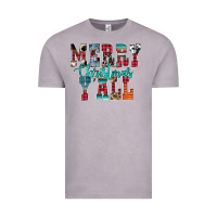 Vintage Zinc merry christmas y'all Vintage Tee - CowhideDigitalArt