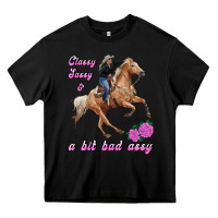 Black classy sassy & a bit bad assy Heavy Core Tee - RanaPortraitStore