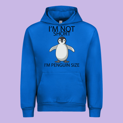 I'm Not Short I'm Penguin Size Urban Hoodie Designed By Bettercallsaul