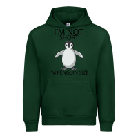 Forest Green I'm Not Short I'm Penguin Size Urban Hoodie - Bettercallsaul