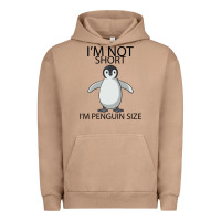 Pigment Burro I'm Not Short I'm Penguin Size Urban Hoodie - Bettercallsaul