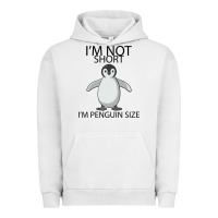 Pigment Lunar Rock I'm Not Short I'm Penguin Size Urban Hoodie - Bettercallsaul