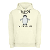 Pigment Pistachio I'm Not Short I'm Penguin Size Urban Hoodie - Bettercallsaul