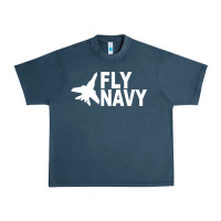 Midnight Navy fly navy Urban Heavy Tee - DesigneFamous