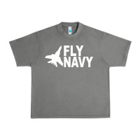 Tornado fly navy Urban Heavy Tee - DesigneFamous