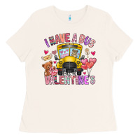 Bone i have a bus full of valentines Ladies Tee - CowhideDigitalArt