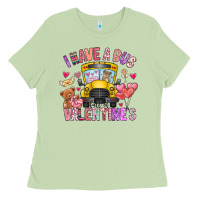 Matcha i have a bus full of valentines Ladies Tee - CowhideDigitalArt