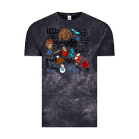 Cloud Black winter festive essentials Vintage Tee - CowhideDigitalArt