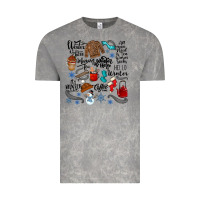 Cloud Rock winter festive essentials Vintage Tee - CowhideDigitalArt