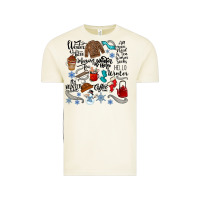 Vintage Arctic winter festive essentials Vintage Tee - CowhideDigitalArt