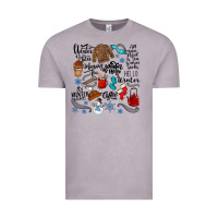 Vintage Zinc winter festive essentials Vintage Tee - CowhideDigitalArt