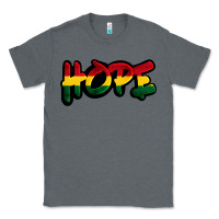 Charcoal Heather Juneteenth hope Classic Tee - FaDigitalArtStudio