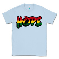 Dusty Blue Juneteenth hope Classic Tee - FaDigitalArtStudio