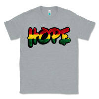 Heather Grey Juneteenth hope Classic Tee - FaDigitalArtStudio