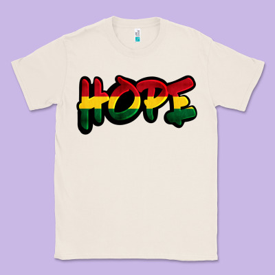 Juneteenth Hope Classic Tee Designed By Fadigitalartstudio