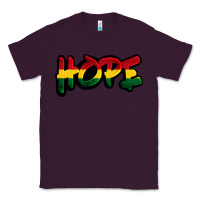 Plum Juneteenth hope Classic Tee - FaDigitalArtStudio
