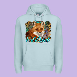 Wild Soul Fox With Dream Catcher Premium Hoodie Designed By Barkaloodesign
