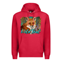 Cardinal wild soul fox with dream catcher Premium Hoodie - BarkalooDesign