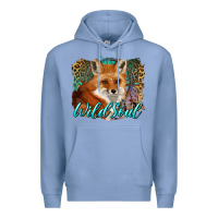 Colony Blue wild soul fox with dream catcher Premium Hoodie - BarkalooDesign