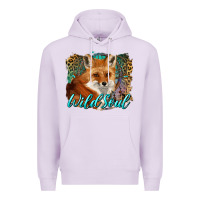 Lilac wild soul fox with dream catcher Premium Hoodie - BarkalooDesign