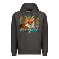 Smoke wild soul fox with dream catcher Premium Hoodie - BarkalooDesign