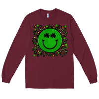 Burgundy st patrick s day artiststas Long Sleeve Tee - Artiststas