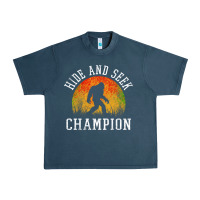 Midnight Navy hide and seek champion Urban Heavy Tee - DesigneFamous