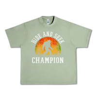 Oil Green hide and seek champion Urban Heavy Tee - DesigneFamous