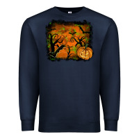Navy halloween backround Premium Sweatshirt - RanaPortraitStore