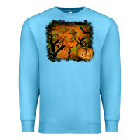 Ocean Blue halloween backround Premium Sweatshirt - RanaPortraitStore