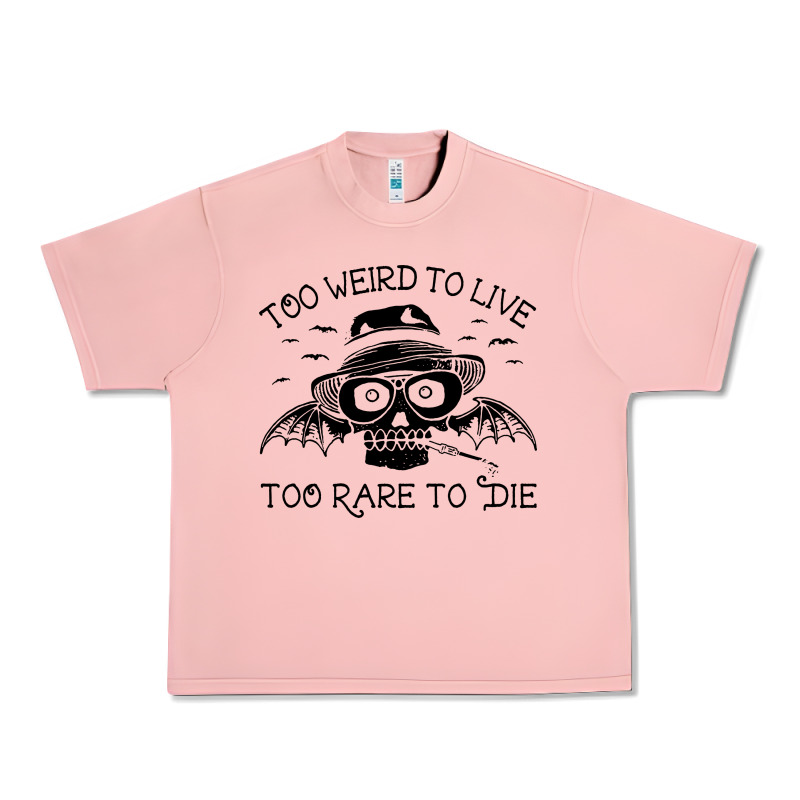 Hunter S Thompson  Fear And Loathing In Las Vegas Rare To Die Urban Heavy Tee by DesigneFamous | Teevron