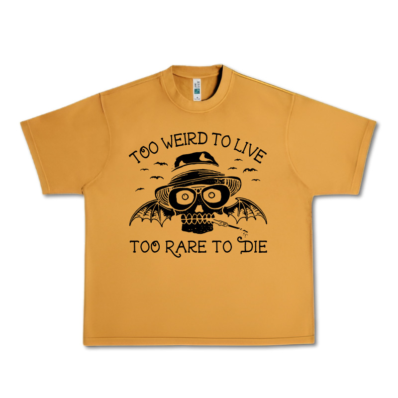 Hunter S Thompson  Fear And Loathing In Las Vegas Rare To Die Urban Heavy Tee by DesigneFamous | Teevron