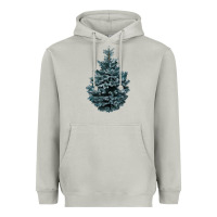 Moon Dust Colorado Blue Spruce Heavyweight Hoodie - RanaPortraitStore