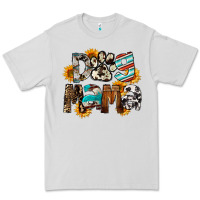 Dove Grey Dog Mama Premium Tee - FaDigitalArtStudio